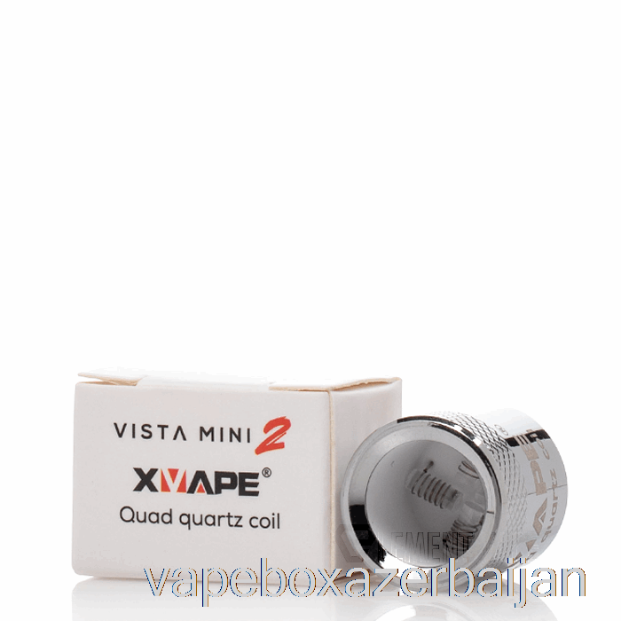 Vape Azerbaijan XVape Vista Mini 2 Replacement Coils Quad Quartz Heating Atomizer